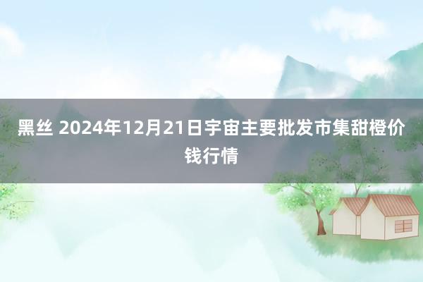 黑丝 2024年12月21日宇宙主要批发市集甜橙价钱行情